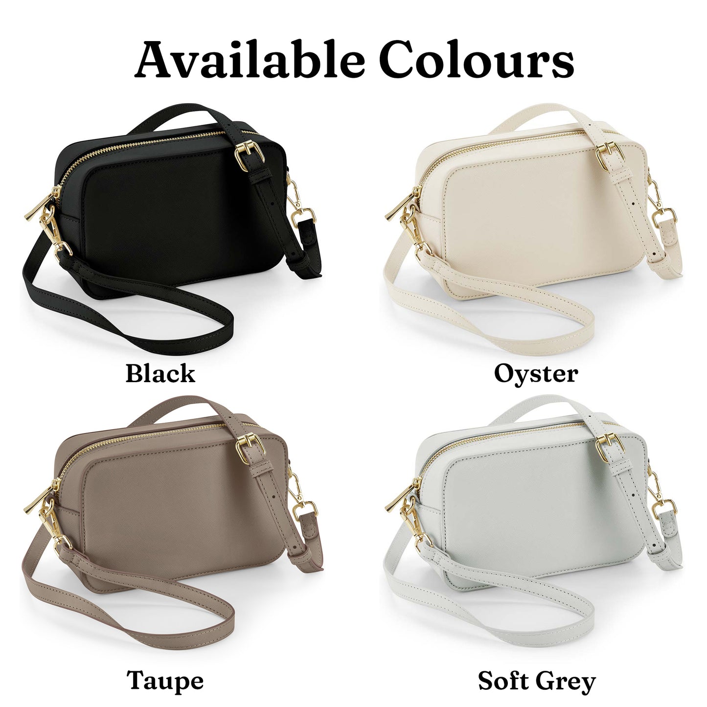 Crossbody Bag – Optional Personalistion with Gold Foil Embossing