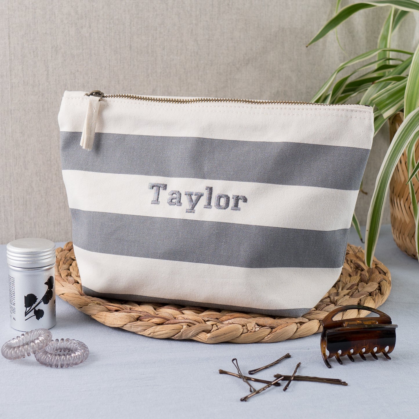 Nautical Accessory Bag - Optional Embroidered Personalisation
