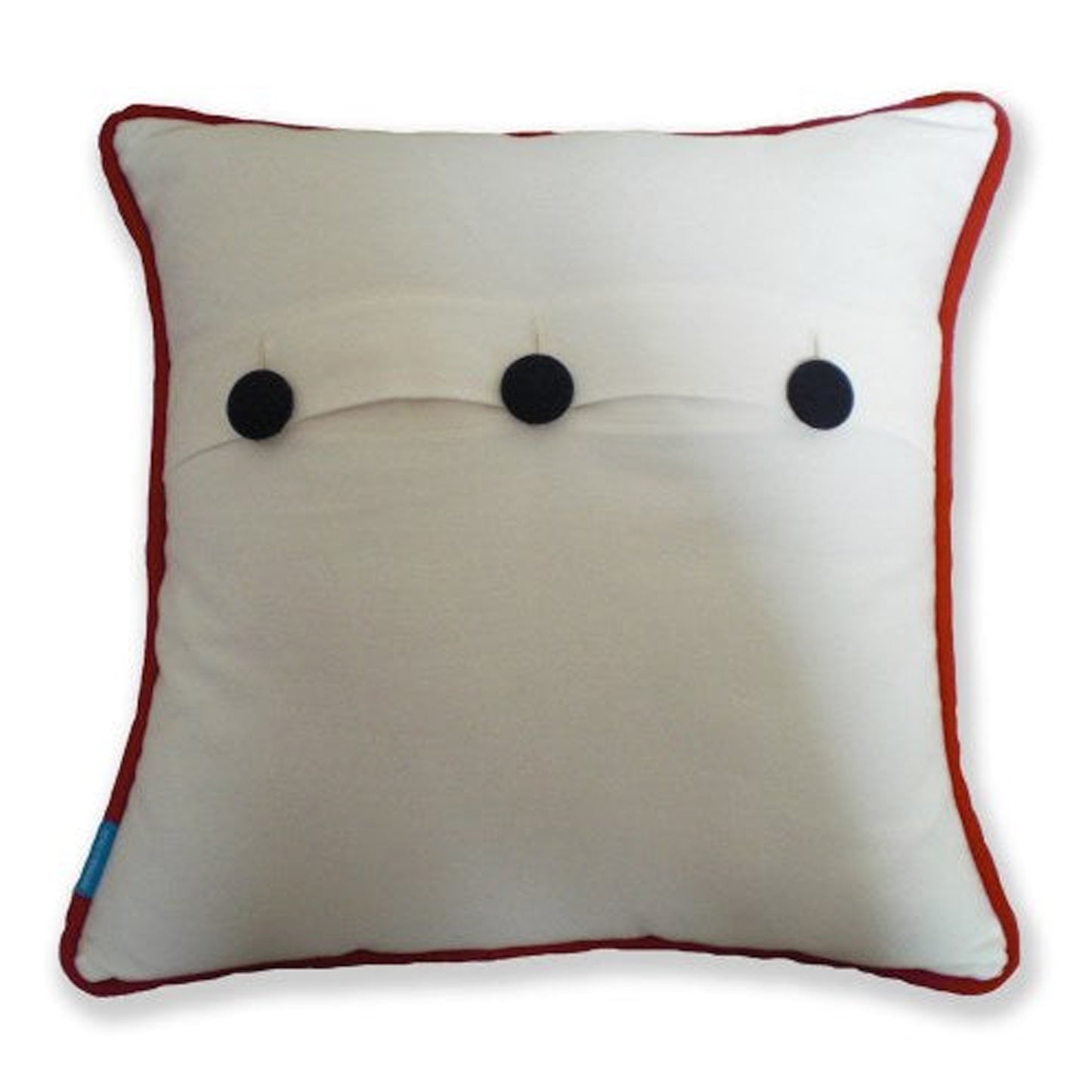 Ivory UK & Ireland Cushion Reverse by Kate Sproston Design