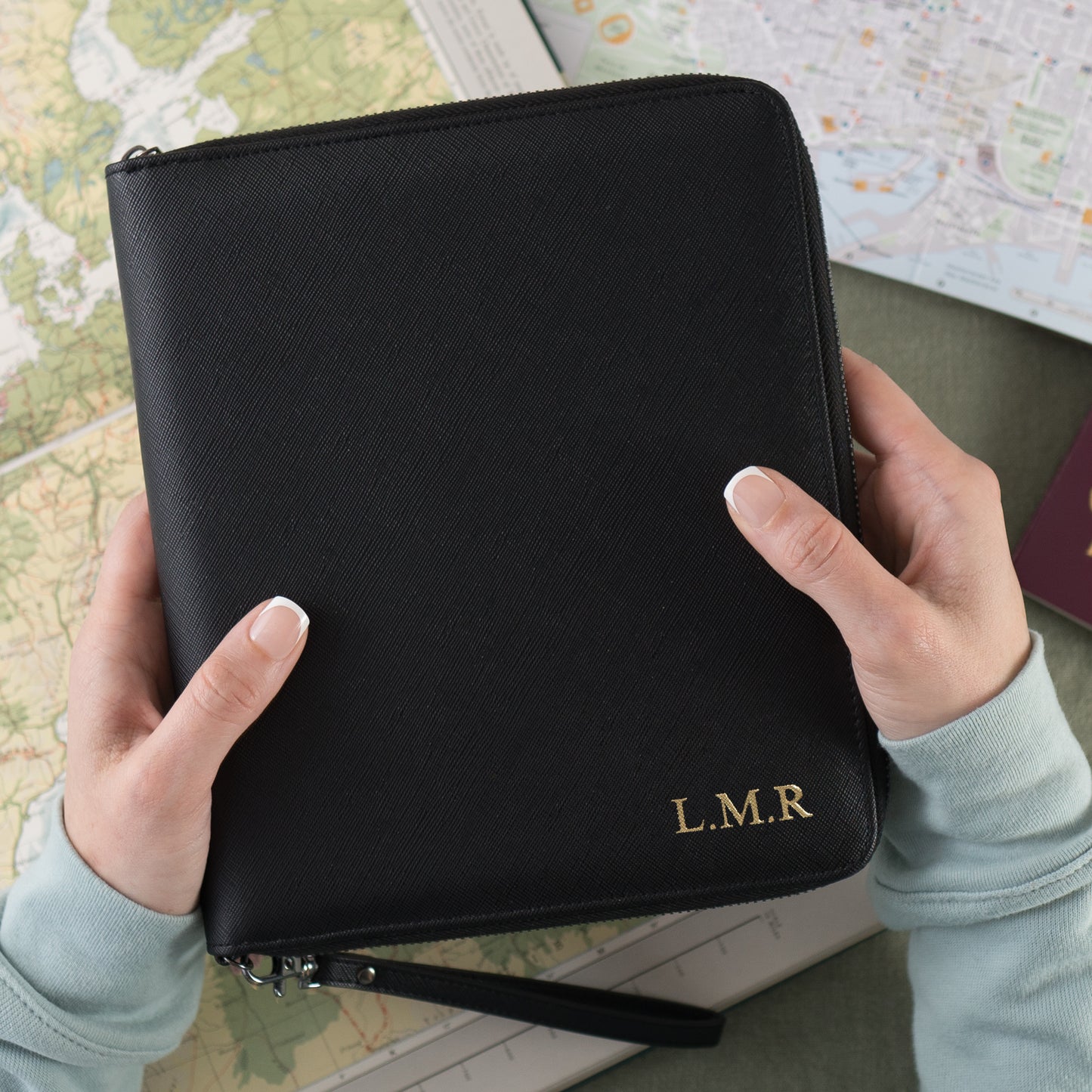 Travel Tech Organiser – With Optional Gold Foil Personalisation