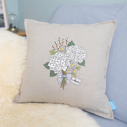 New Mum/New Beginnings Bouquet Cushion