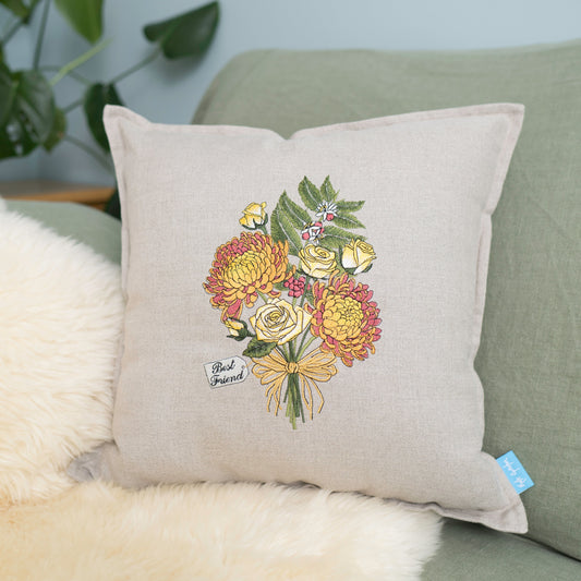 Friend Bouquet Cushion