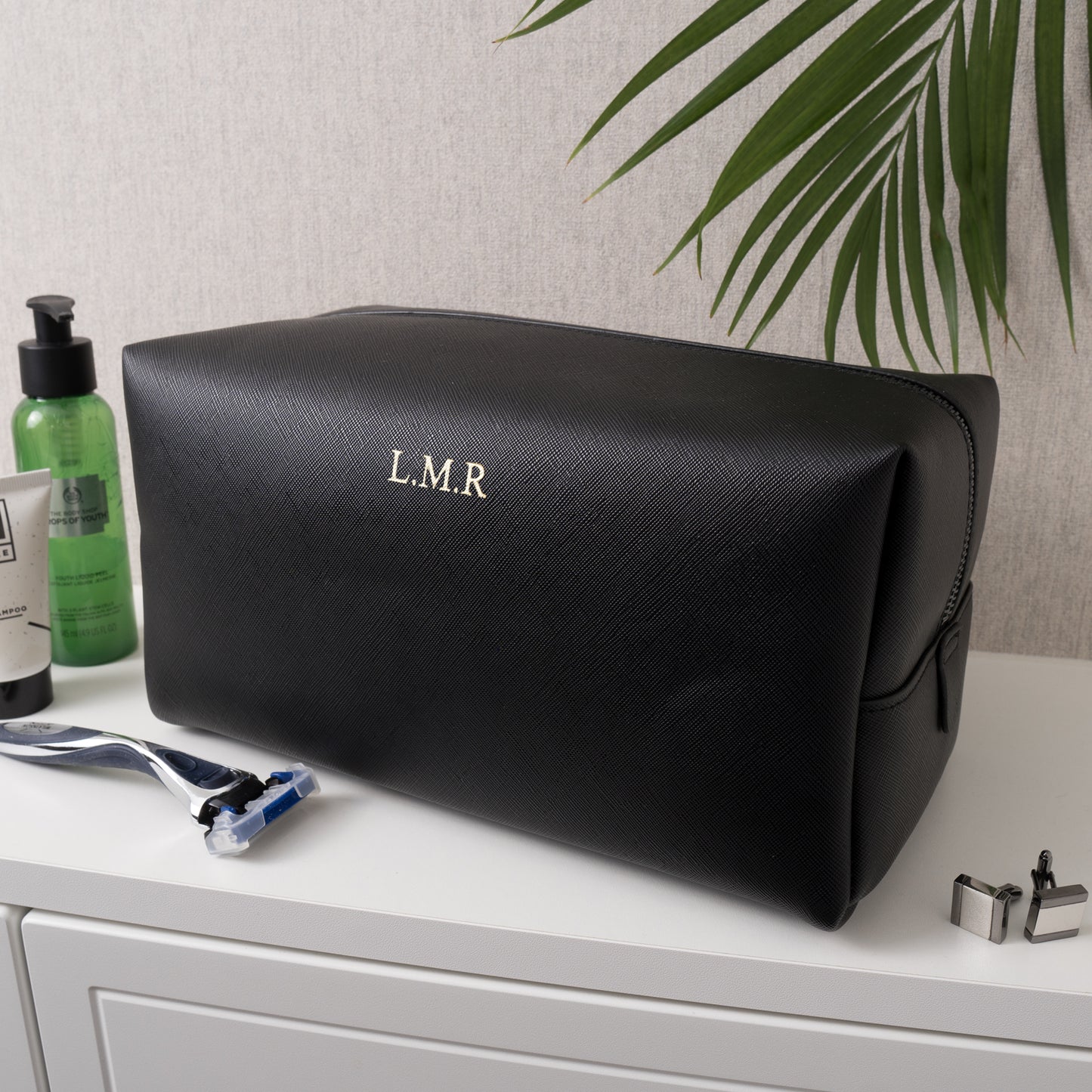 Toiletry & Accessory Case – Optional Luxury Gold Foil Embossing