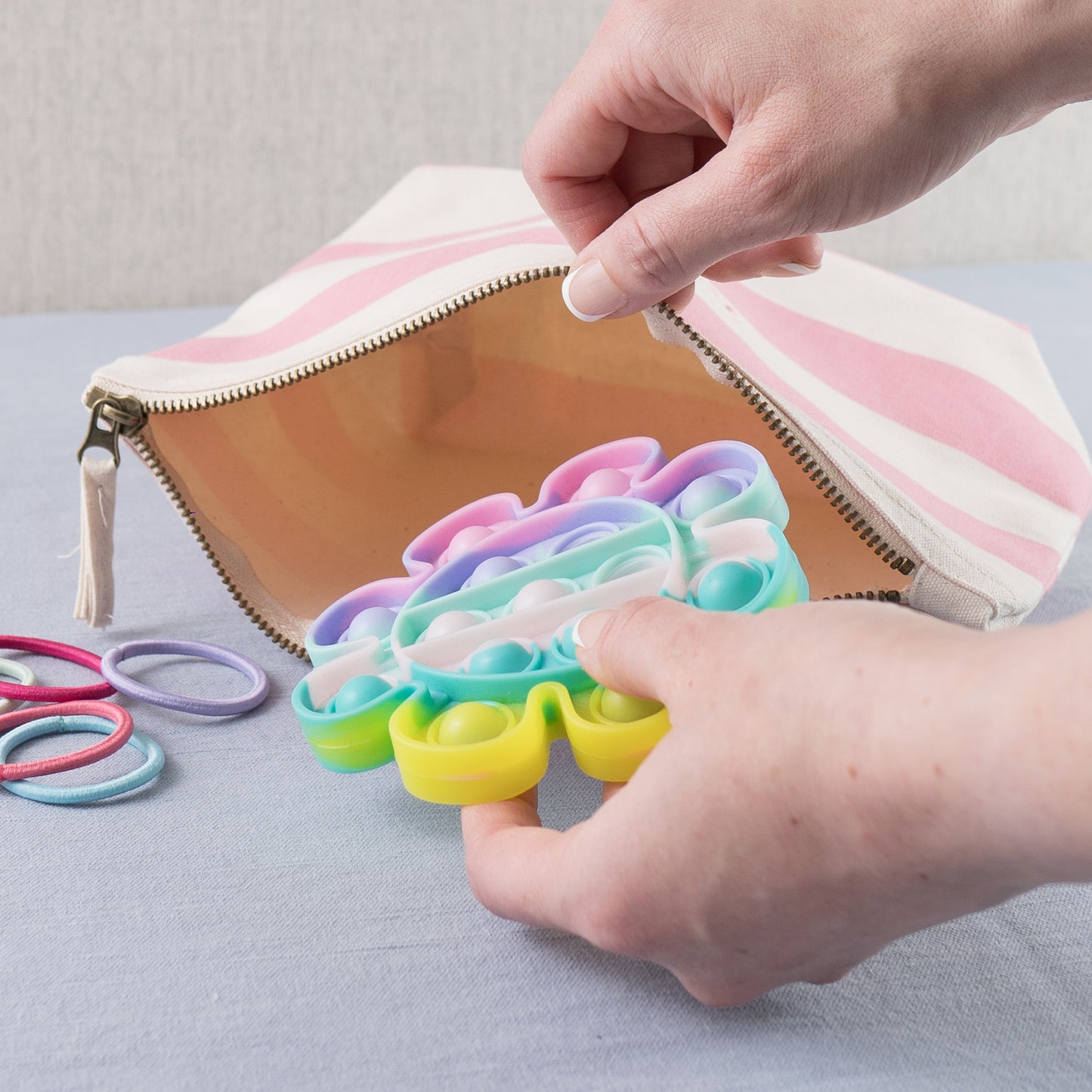 Nautical Accessory Bag - Optional Embroidered Personalisation