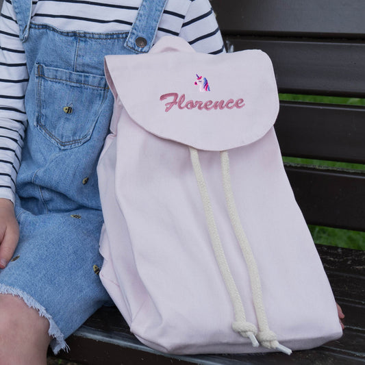 Mini Rucksack - Optional Embroidered Personalisation
